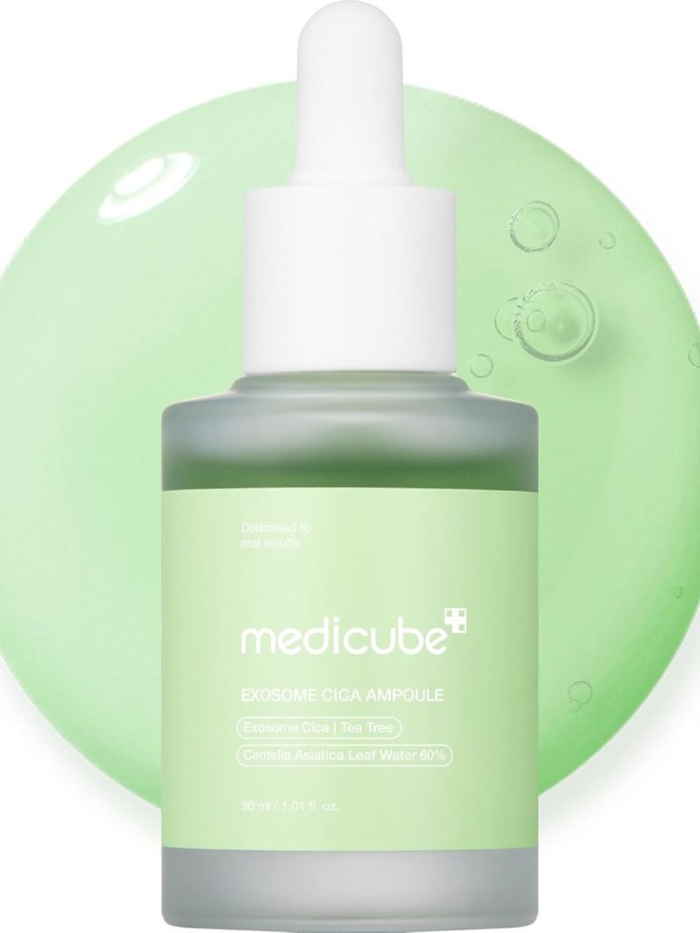 Medicube Exosome Cica Tea Tree Ampoule for Sensitive Skin with Centella Asiatica